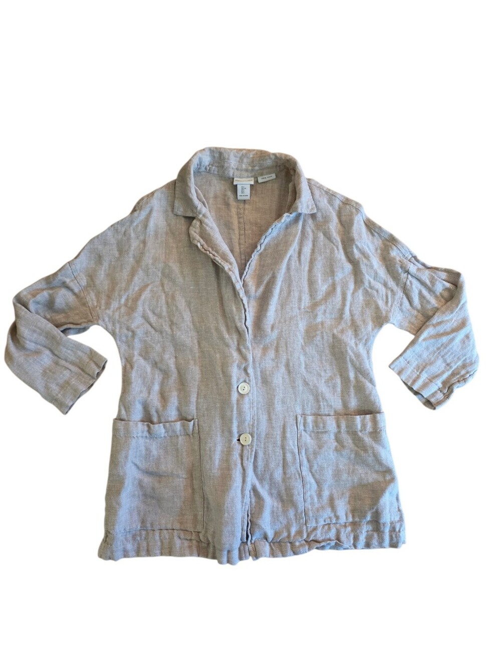Rachel Zoe Linen Blazer- L